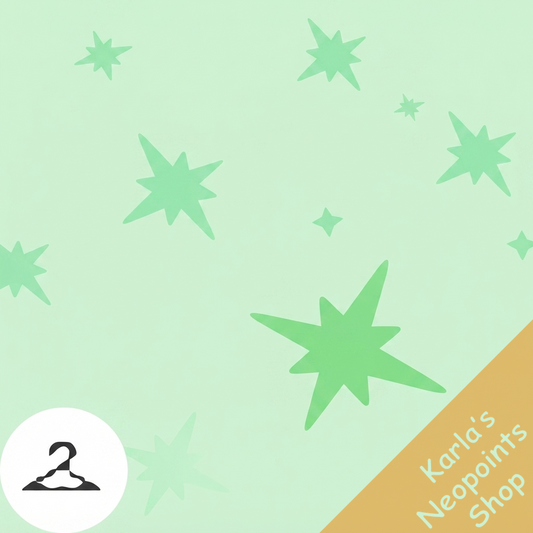 Green Glitter Shower