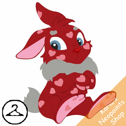 Prismatic Ruby: Adoring Valentine Cybunny