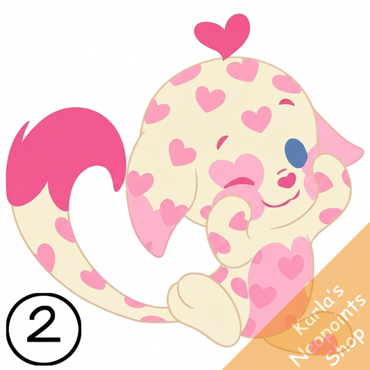 Prismatic Ivory: Adoring Valentine Kacheek