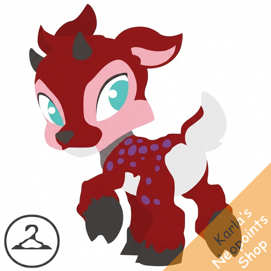 Prismatic Ruby: Nostalgic Valentine Ixi