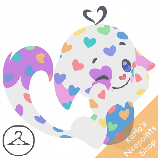 Prismatic Sweetheart: Adoring Valentine Kacheek