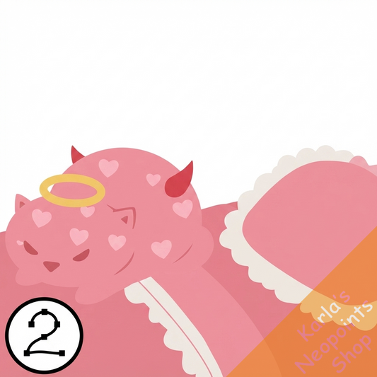 Valentine Plumpy Sleeping Bag Trinket