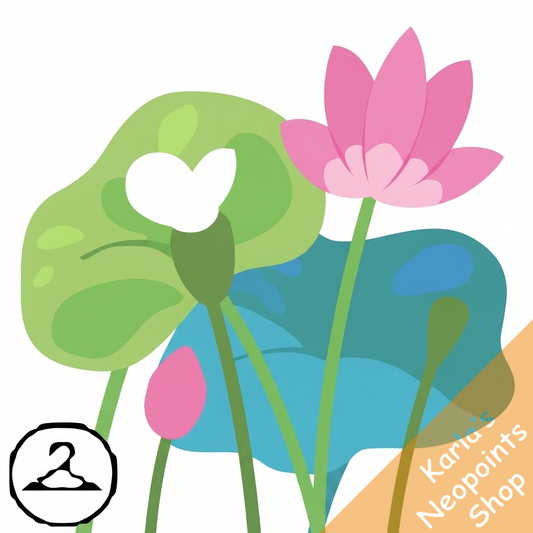 Lotus Leaves and Butterfly Trinket