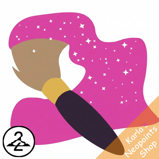 Void Pink Shimmer Body Paint