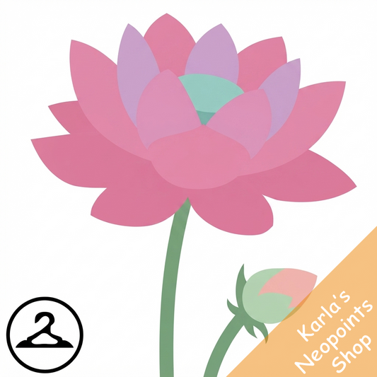 Handheld Oversized Lotus Flower