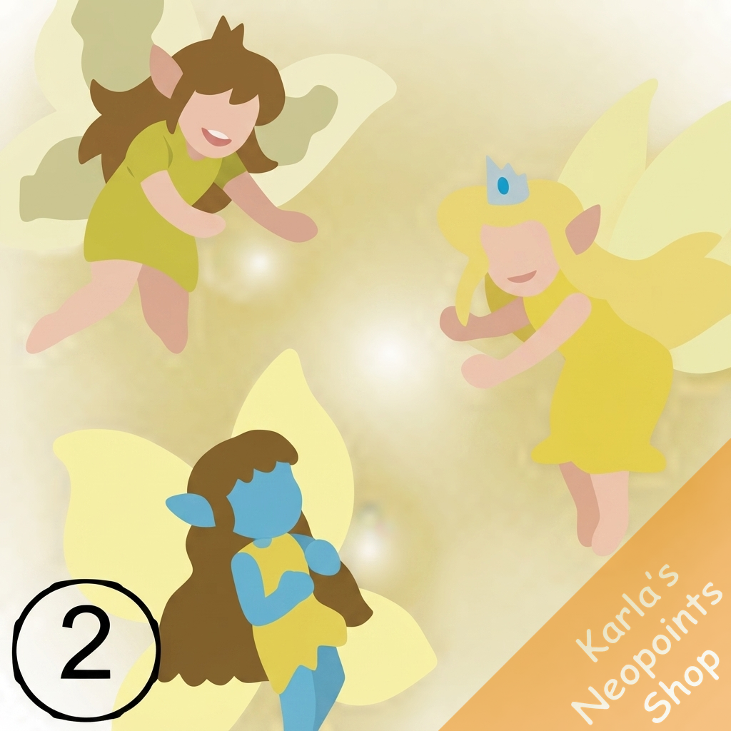 Glowing By The Light Faeries
