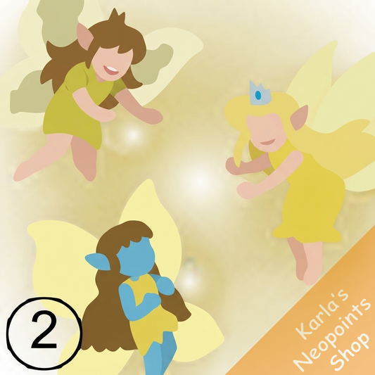 Glowing By The Light Faeries