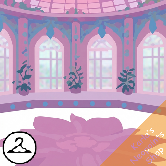 Iridescent Sun Room Background