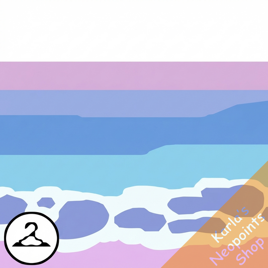 Iridescent Waves Trinket