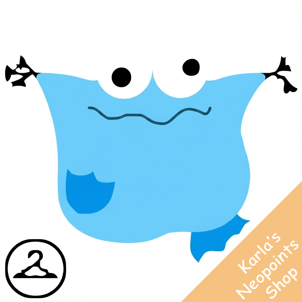 Super Nostalgic Blue Quiggle