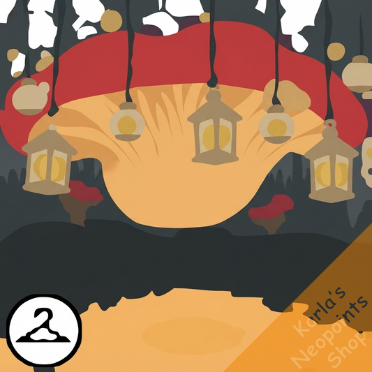 Mushroom Nightlife Trinket