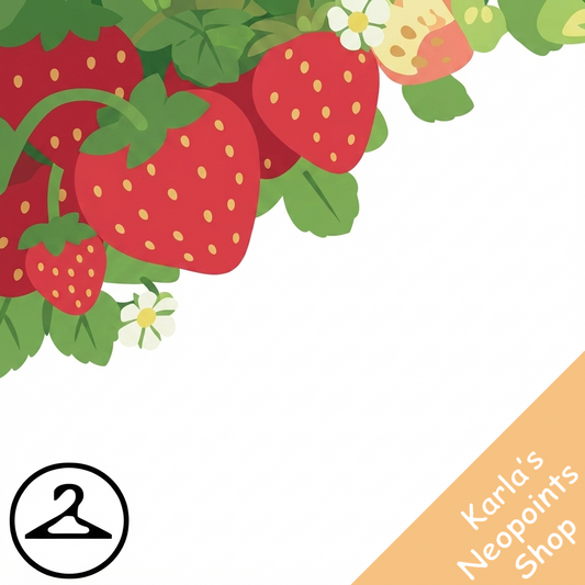 Overgrown Strawberry Garland
