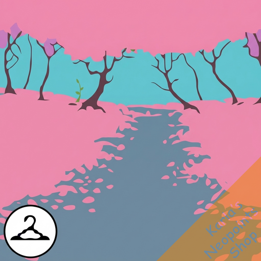 Rainy Spring Day Background