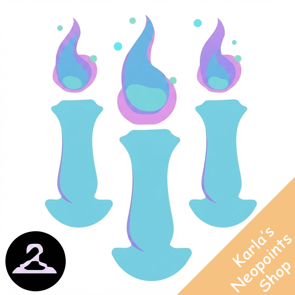 Magical Prismatic Candelabras Trinket