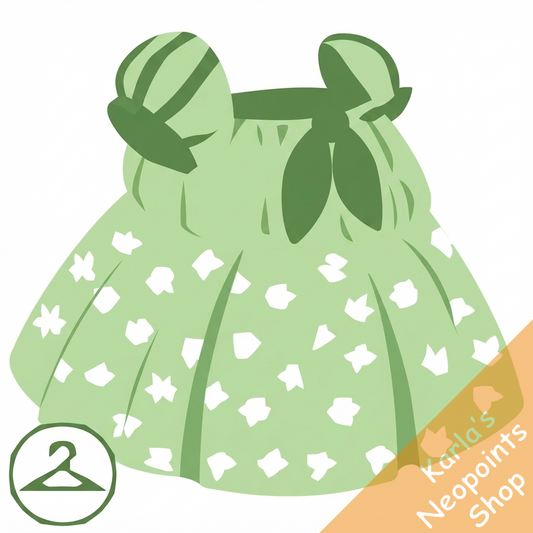 Dyeworks Light Green: Mutant Spring Dress
