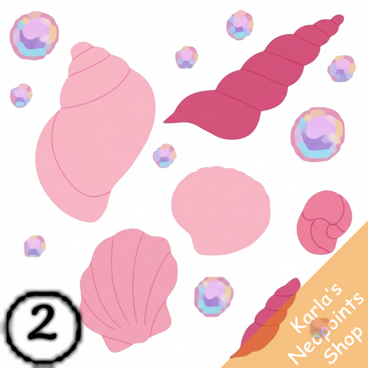 Dyeworks Pink: Maraquan Seashell Markings