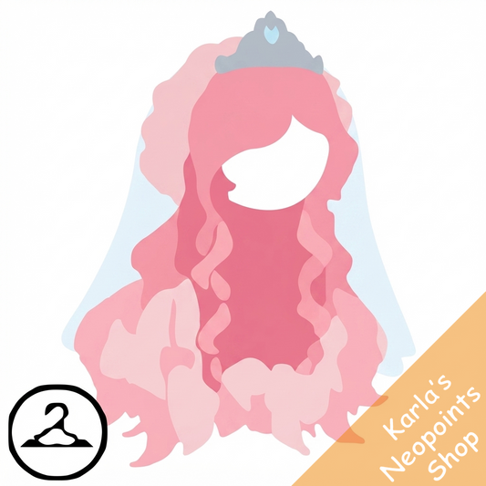 Fairytale Wedding Wig and Tiara