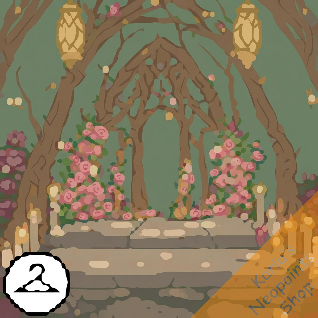 Fairytale Forest Wedding Background