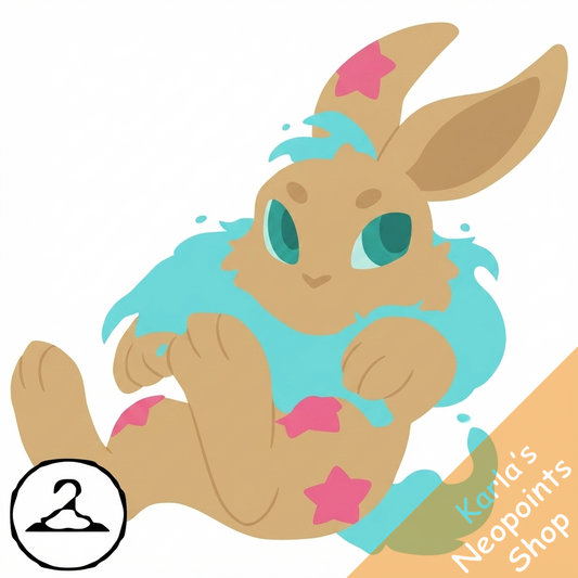 Prismatic Seaside: Coastal Water Cybunny
