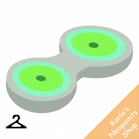 Dyeworks Green: Mutant Blue Glowing Contacts