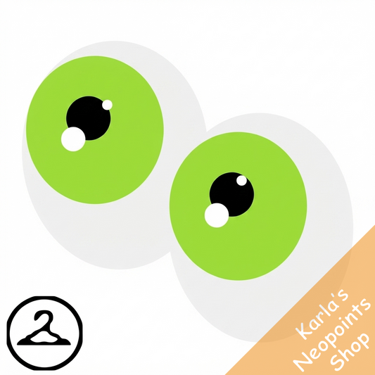 Spooky Green Contacts