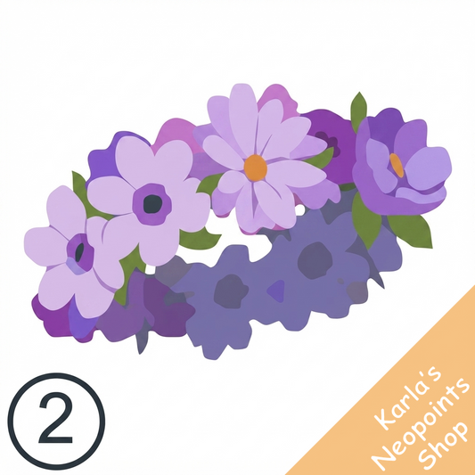 Dyeworks Lavender: Maraquan Spring Flower Crown