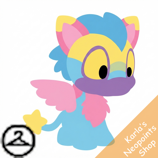 Pastel Lumidrax Petpet Companion Foreground