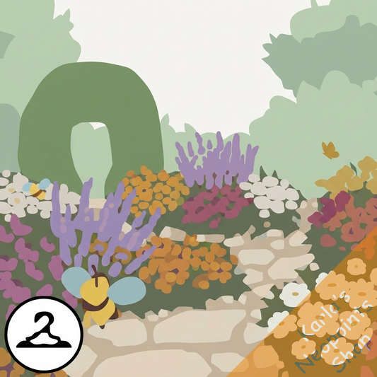 Wildflower Garden Background