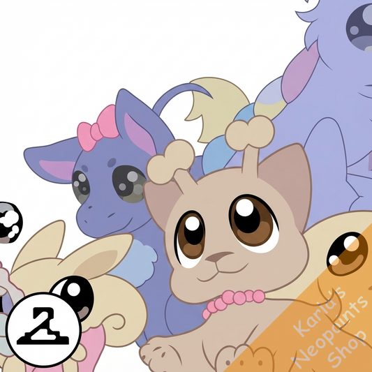 Surrounded by Super Kawaii Pastel Plushies Trinket
