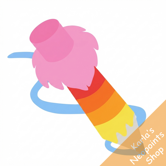 Rainbow Wocky Pencil