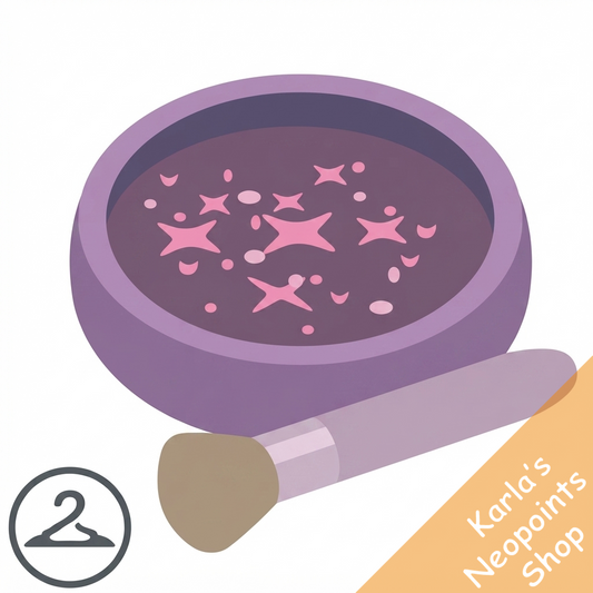 Dyeworks Pink: Glitter Baby Body Paint