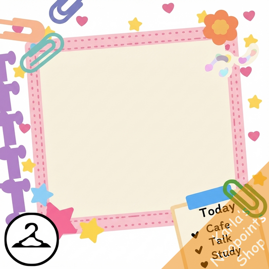 School Scrapbook Frame