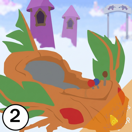 Faerie Cloud Racer Collectors Background