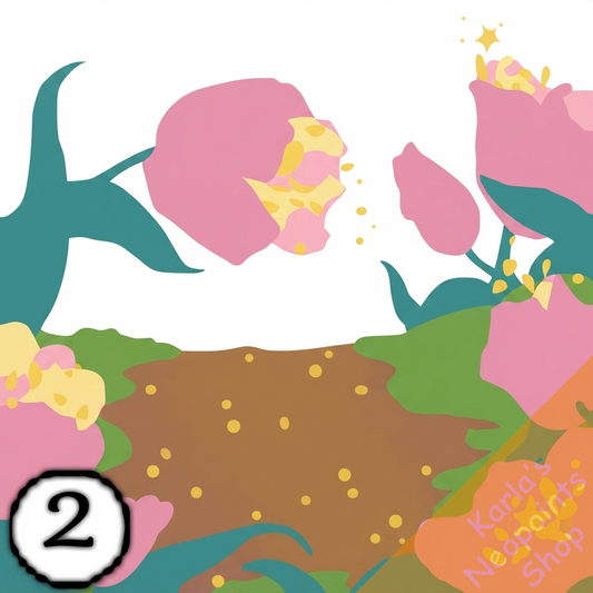 Passing Through The Giant Tulips Trinket