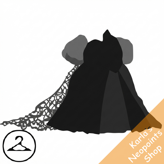 Gothic Snowbunny Gown