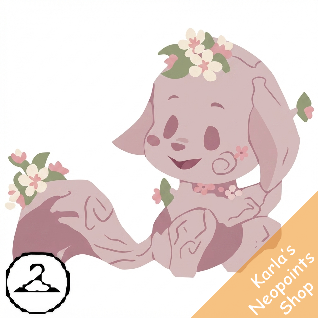 Prismatic Light Blossom: Blooming Woodland Kacheek