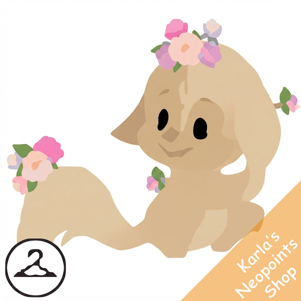 Prismatic Peony: Blooming Woodland Kacheek