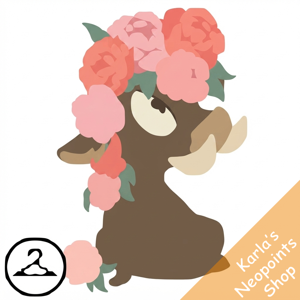 Prismatic Peony: Blooming Woodland Moehog
