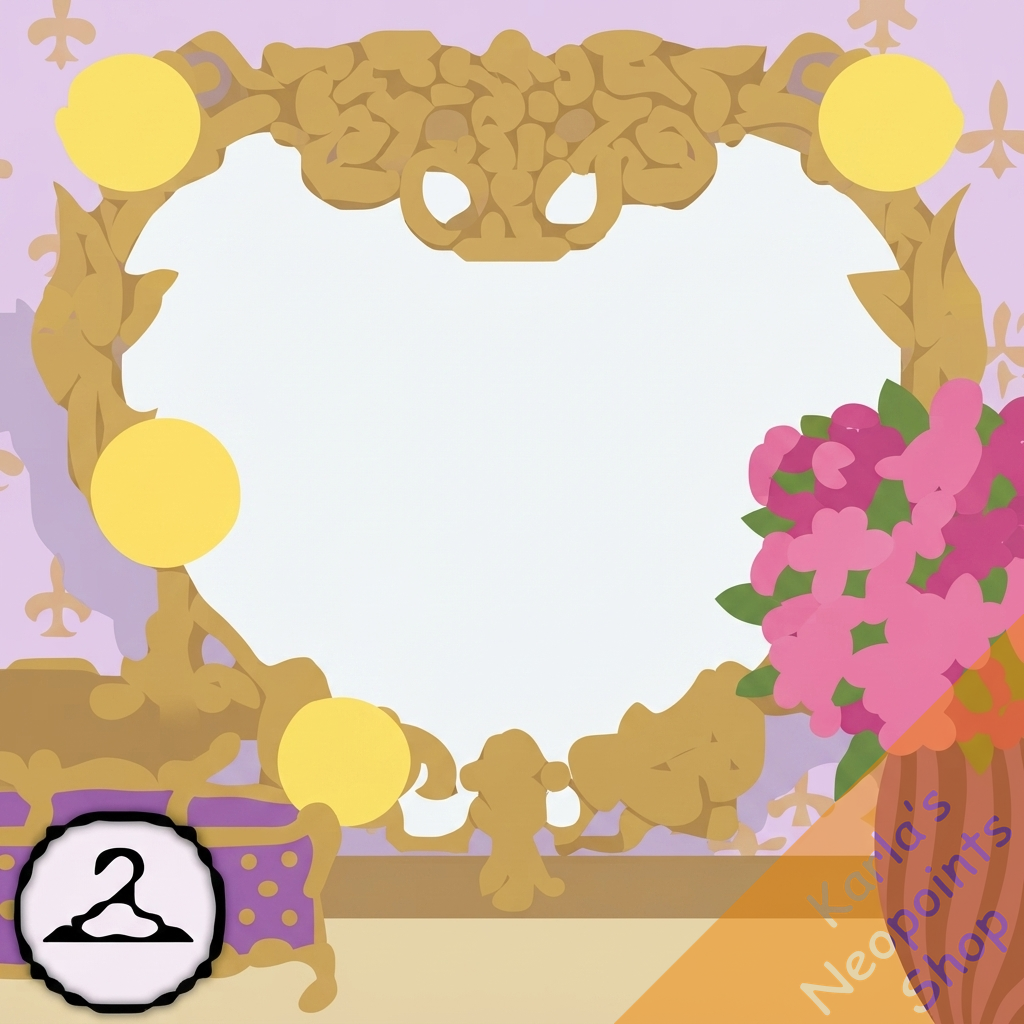 Princess’ Boudoir Reflection Foreground