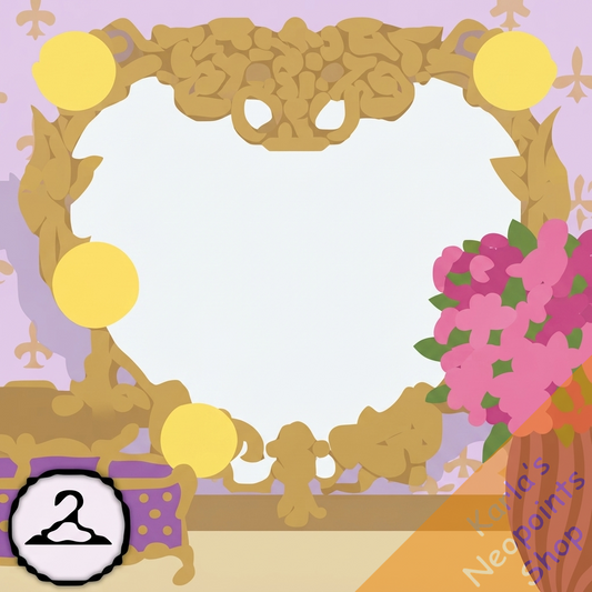 Princess’ Boudoir Reflection Foreground