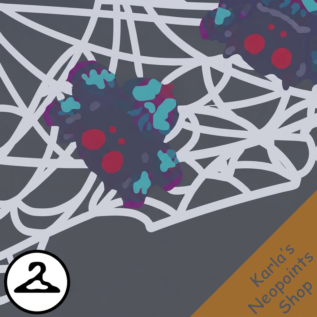 Scramblid Webs Garland