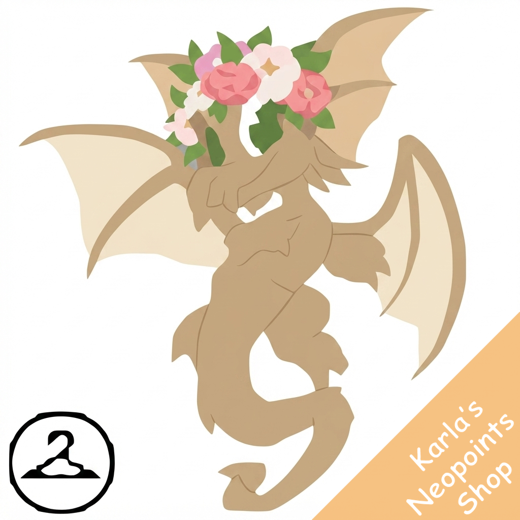 Prismatic Peony: Blooming Woodland Draik
