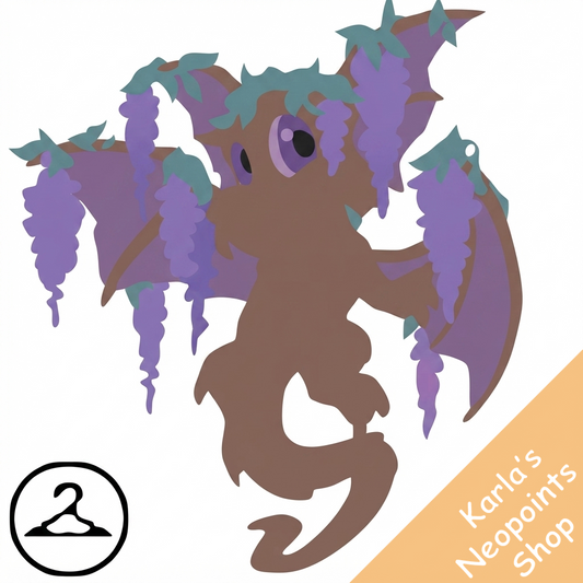 Prismatic Wisteria: Blooming Woodland Draik
