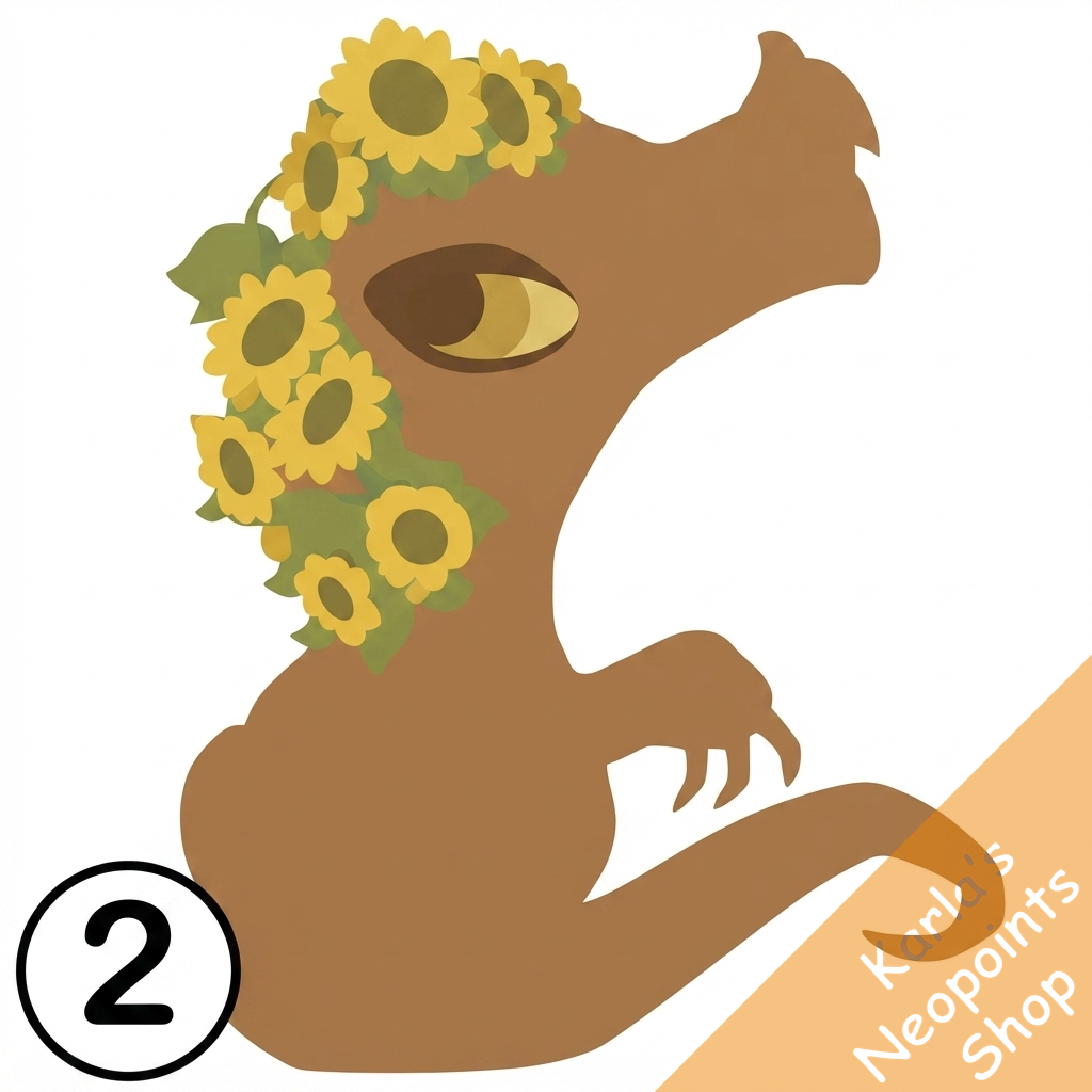 Prismatic Sunflower: Blooming Woodland Krawk