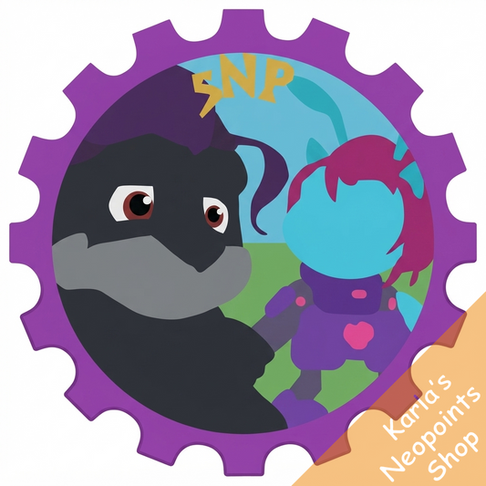 Nyx and Ozzy Stamp