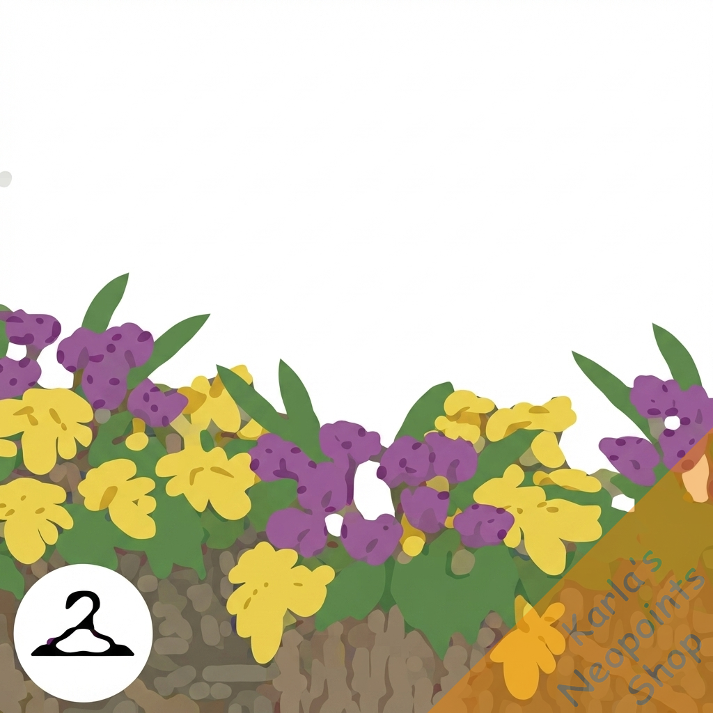 Twigs and Flowers Foreground