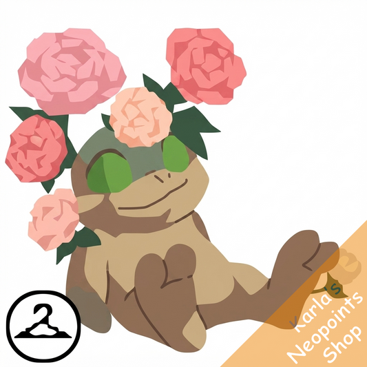 Prismatic Peony: Blooming Woodland Grundo