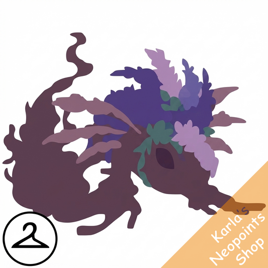 Prismatic Wisteria: Blooming Woodland Koi