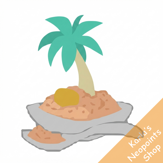 Mystery Island Palm Sundae