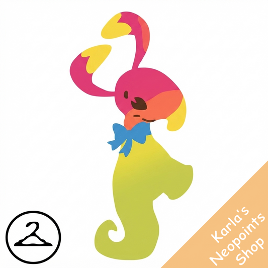 Prismatic Pansexual: Adoring Rainbow Blumaroo